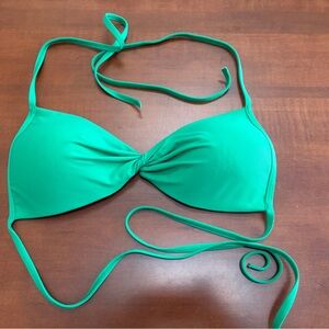 Vibrant Green Bikini Top ladies large